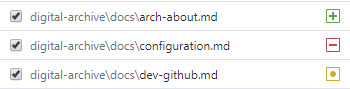 GitHub files
