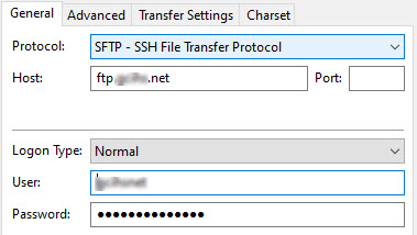 ftp error unknown host or port